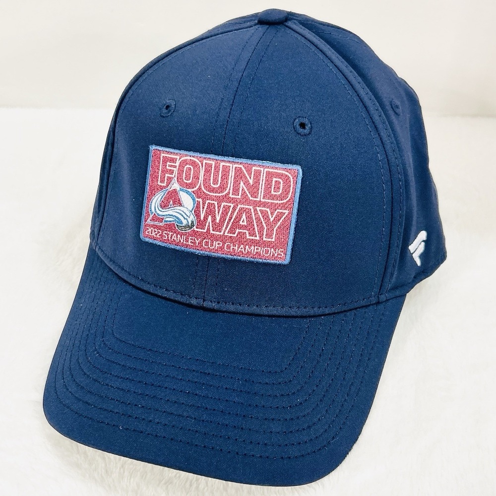 Fanatics Colorado Avalanche 2022 Stanley Cup‎ Champs Stretch Flex Hat One Size